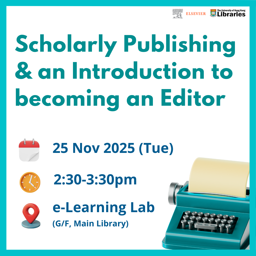 Scholarly Publishing & an Introduction to becoming an Editor